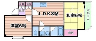 リバーサイド10番館の物件間取画像